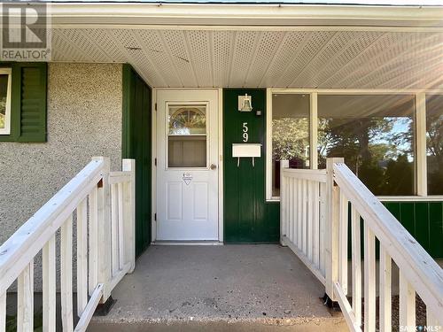 59 Mathieu Crescent, Regina, SK - Outdoor With Deck Patio Veranda With Exterior