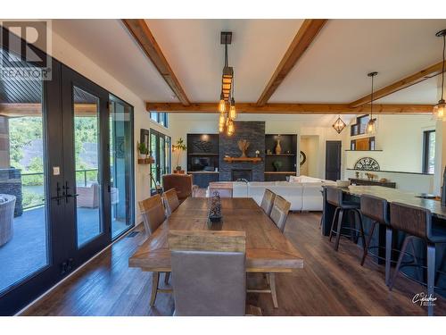 8660 Riverside Drive, Grand Forks, BC - Indoor Photo Showing Dining Room