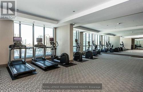 1110 - 3975 Grand Park Drive E, Mississauga, ON - Indoor Photo Showing Gym Room