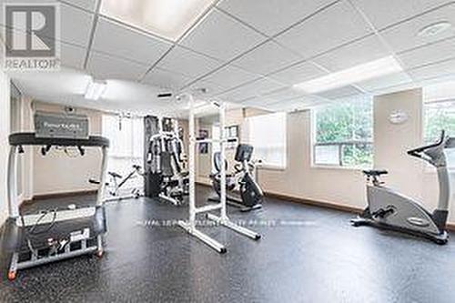 1407 - 3650 Kaneff Crescent, Mississauga, ON - Indoor Photo Showing Gym Room