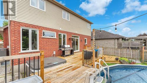 2145 Quarrier Road, London, ON - Outdoor With Above Ground Pool With Exterior