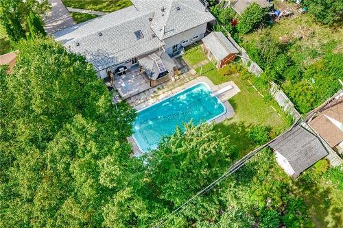 5212 New Street, Burlington, ON - Outdoor With In Ground Pool