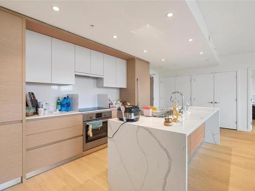 407-530 Michigan St, Victoria, BC - Indoor Photo Showing Kitchen With Upgraded Kitchen