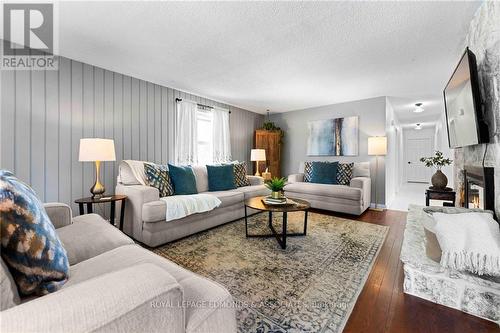 601 Glenwood Drive, Pembroke, ON - Indoor Photo Showing Living Room With Fireplace