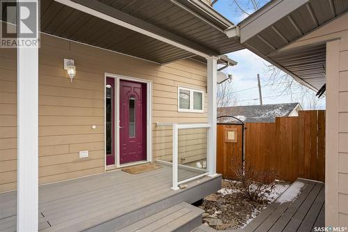 317 Cumming Avenue, Manitou Beach, SK - Outdoor With Deck Patio Veranda With Exterior