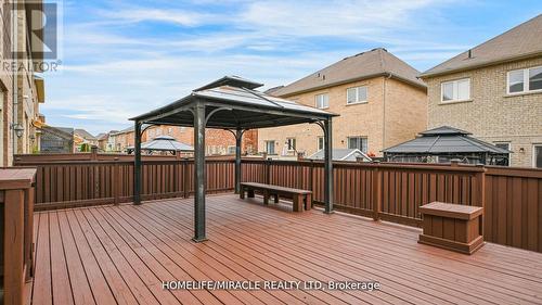 33 Orangeblossom Trail, Brampton (Credit Valley), ON - Outdoor With Deck Patio Veranda With Exterior