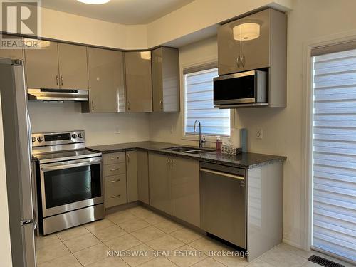 18 Flagg Avenue, Brant, ON - Indoor Photo Showing Kitchen With Stainless Steel Kitchen With Double Sink