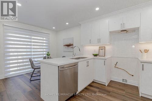 44 Leatherhead Court, Brampton, ON - Indoor Photo Showing Kitchen With Double Sink