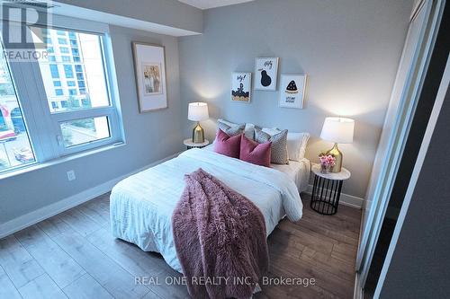 601 - 10 Eva Road, Toronto (Etobicoke West Mall), ON - Indoor Photo Showing Bedroom