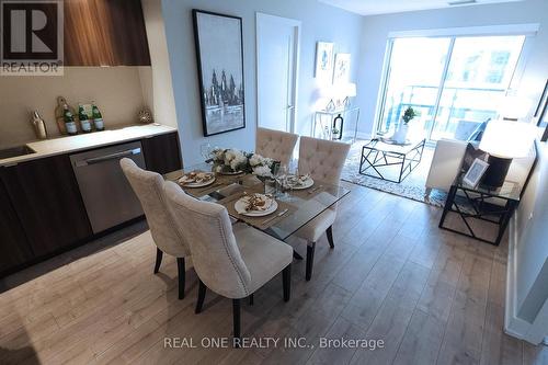 601 - 10 Eva Road, Toronto (Etobicoke West Mall), ON - Indoor Photo Showing Dining Room