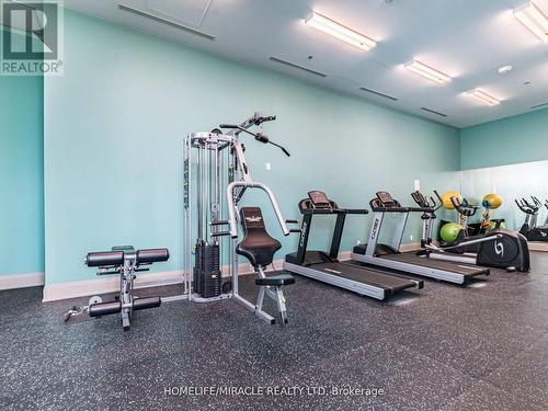 308 - 65 Yorkland Boulevard, Brampton (Goreway Drive Corridor), ON - Indoor Photo Showing Gym Room