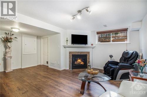 2009 Bergamot Circle, Ottawa, ON - Indoor Photo Showing Living Room With Fireplace