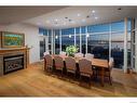 1201-21 Dallas Rd, Victoria, BC  - Indoor Photo Showing Dining Room With Fireplace 