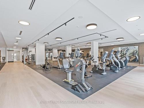 2301-130 River St, Toronto, ON - Indoor Photo Showing Gym Room