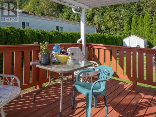 205-7575 Duncan Street, Powell River, BC - Outdoor With Deck Patio Veranda With Exterior