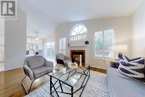 14 Southwell Avenue, Whitby (Williamsburg), ON - Indoor Photo Showing Living Room With Fireplace