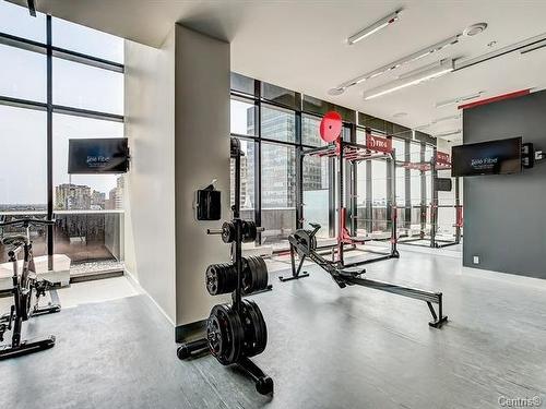 Salle d'exercice - 3308-1288 Av. Des Canadiens-De-Montréal, Montréal (Ville-Marie), QC - Indoor Photo Showing Gym Room