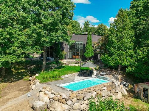 Frontage - 1156 Rue Brosseau, Prévost, QC - Outdoor With In Ground Pool