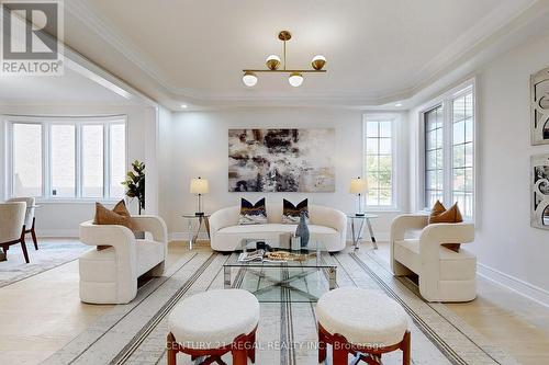 14 Fawnbrook Circle, Markham (Markville), ON - Indoor Photo Showing Living Room With Fireplace