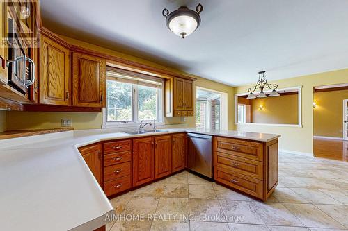 12301 Keele Street, Vaughan, ON - Indoor Photo Showing Kitchen With Double Sink