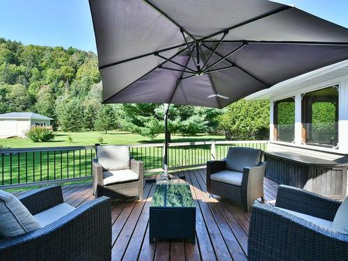 Terrasse - 86 Ch. De La Montagne, Arundel, QC - Outdoor With Deck Patio Veranda With Exterior