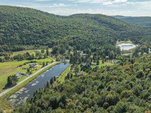 Photo aÃ©rienne - 86 Ch. De La Montagne, Arundel, QC - Outdoor With Body Of Water With View