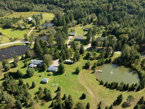 Photo aÃ©rienne - 86 Ch. De La Montagne, Arundel, QC - Outdoor With Body Of Water With View