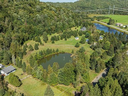 Photo aÃ©rienne - 86 Ch. De La Montagne, Arundel, QC - Outdoor With Body Of Water With View