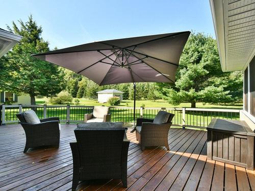 Terrasse - 86 Ch. De La Montagne, Arundel, QC - Outdoor With Deck Patio Veranda With Exterior