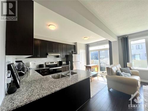 424 Cope Drive, Ottawa, ON - Indoor Photo Showing Kitchen With Double Sink With Upgraded Kitchen