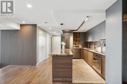 1907 - 1555 Finch Avenue E, Toronto (Don Valley Village), ON - Indoor Photo Showing Kitchen With Upgraded Kitchen