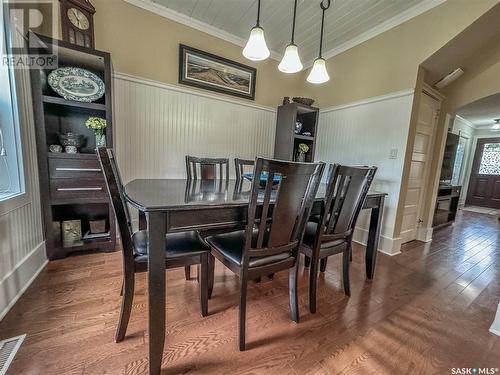 903 Grand Avenue, Indian Head, SK - Indoor Photo Showing Dining Room