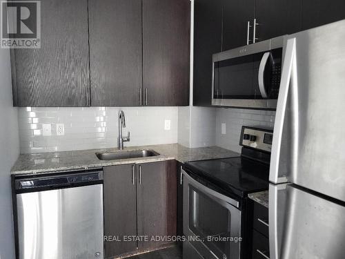 505 - 9560 Markham Road, Markham, ON - Indoor Photo Showing Kitchen With Upgraded Kitchen