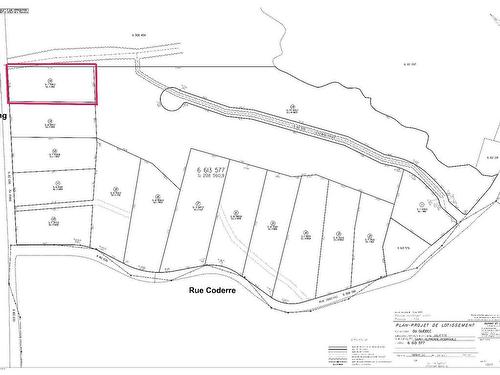 Plan (croquis) - 5E Rang, Saint-Alphonse-Rodriguez, QC 