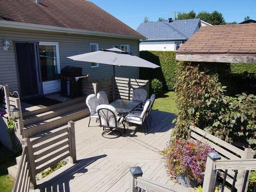 Cour - 11 Rue Des Sittelles, Saint-Charles-Borromée, QC - Outdoor With Deck Patio Veranda With Exterior