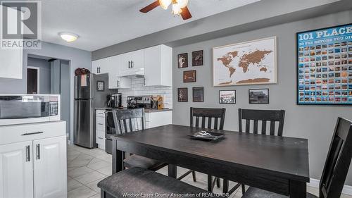 150 Park Street West Unit# 702, Windsor, ON - Indoor Photo Showing Dining Room