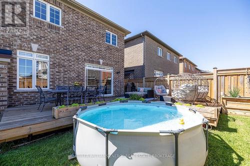 34 Purdy Place, Clarington (Bowmanville), ON - Outdoor With Above Ground Pool With Deck Patio Veranda With Exterior