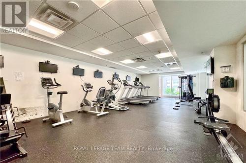 1108 - 195 Besserer Street, Ottawa, ON - Indoor Photo Showing Gym Room