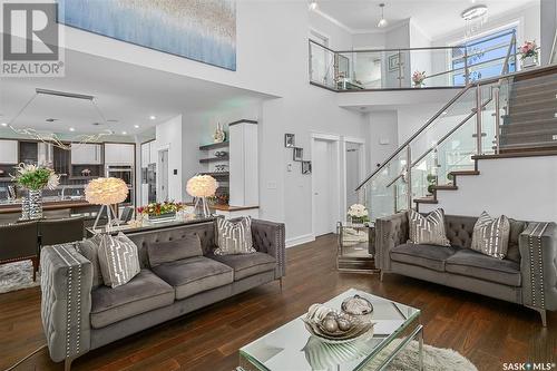 1063 Werschner Way, Saskatoon, SK - Indoor Photo Showing Living Room