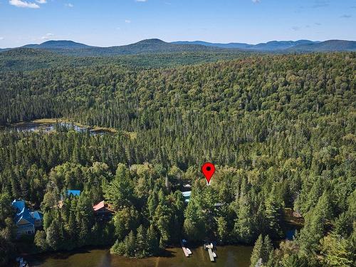 Aerial photo - 734 Ch. Du Lac-Sylvère, Saint-Donat, QC - Outdoor With View