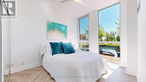 102 - 15 Zorra Street, Toronto (Islington-City Centre West), ON - Indoor Photo Showing Bedroom