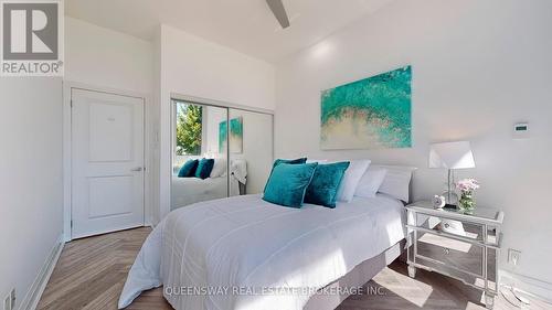 102 - 15 Zorra Street, Toronto (Islington-City Centre West), ON - Indoor Photo Showing Bedroom