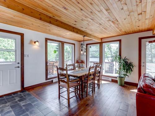 Dining room - 99 Ch. La Chanterelle, Saint-Donat, QC - Indoor Photo Showing Dining Room