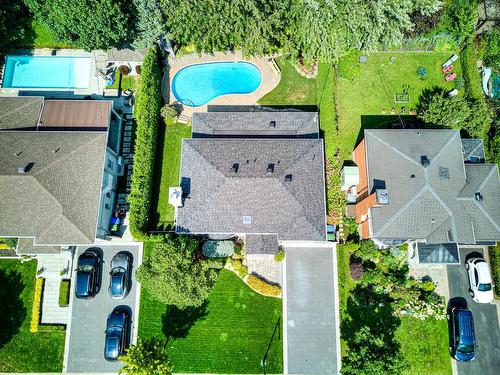 Aerial photo - 2025 Ch. Kildare, Mont-Royal, QC - Outdoor With In Ground Pool