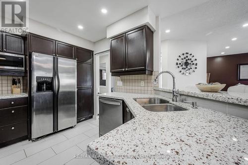 1634 Chelton Place, London, ON - Indoor Photo Showing Kitchen With Stainless Steel Kitchen With Double Sink With Upgraded Kitchen