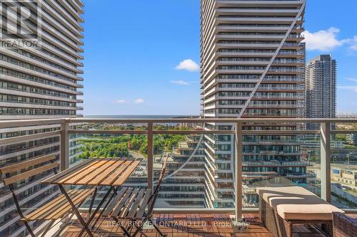 1611 - 33 Shore Breeze Drive, Toronto (Mimico), ON - Outdoor With Balcony