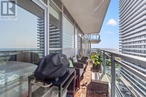 1611 - 33 Shore Breeze Drive, Toronto (Mimico), ON - Outdoor With Balcony