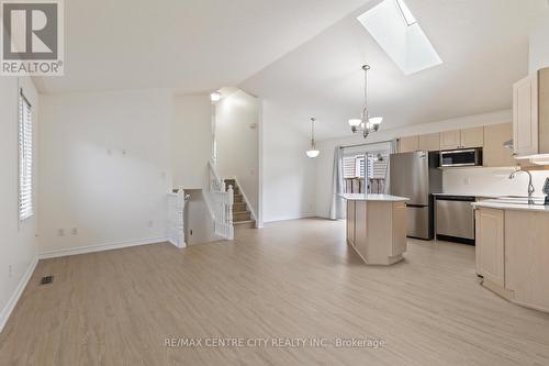 Open Concept Main/Skylight in Kitchen - 223 Crimson Crescent, London, ON - Indoor Photo Showing Kitchen