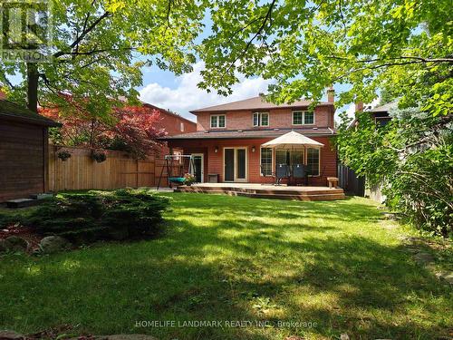 3485 Kelso Crescent, Mississauga (Erin Mills), ON - Outdoor With Deck Patio Veranda With Backyard