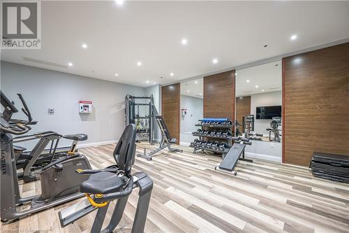 1 Redfern Avenue Unit# 310, Hamilton, ON - Indoor Photo Showing Gym Room